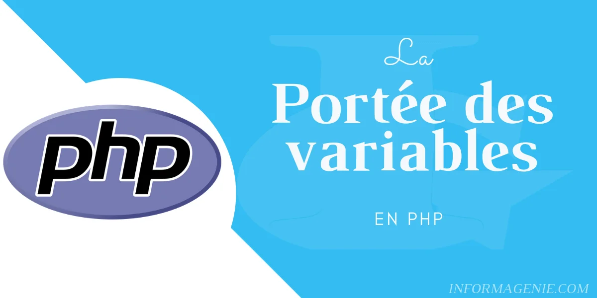Portée variable PHP