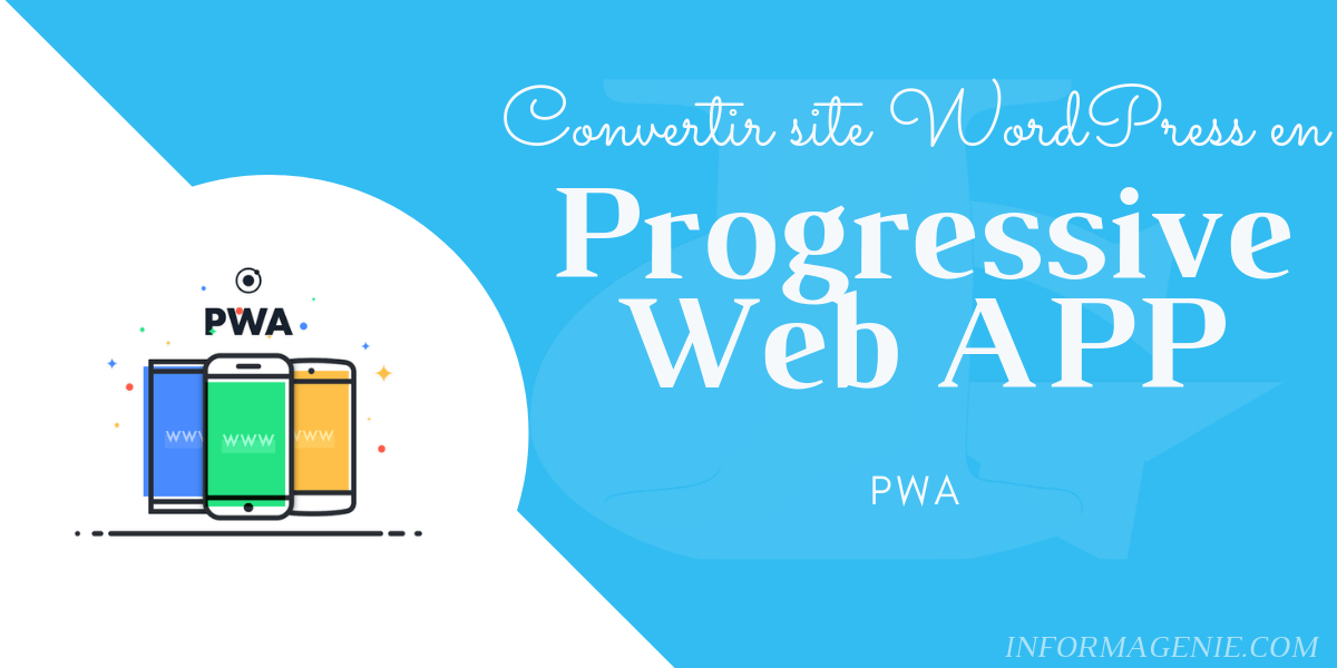 Site wordpress en PWA